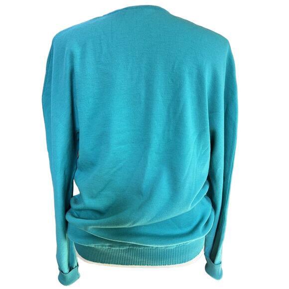 St Croix Sweater 100% Zephyr Wool V-neck Sz XXL Long Ret $532 - Picture 2 of 8